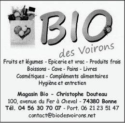 Bio des Voirons