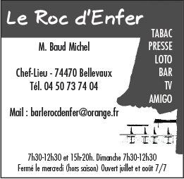 Le Roc d'Enfer